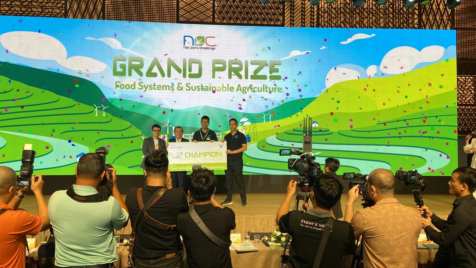 Temasek Foundation award ceremony